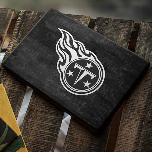 NFL Tennessee Titans Black & White Google Pixelbook Go Skin